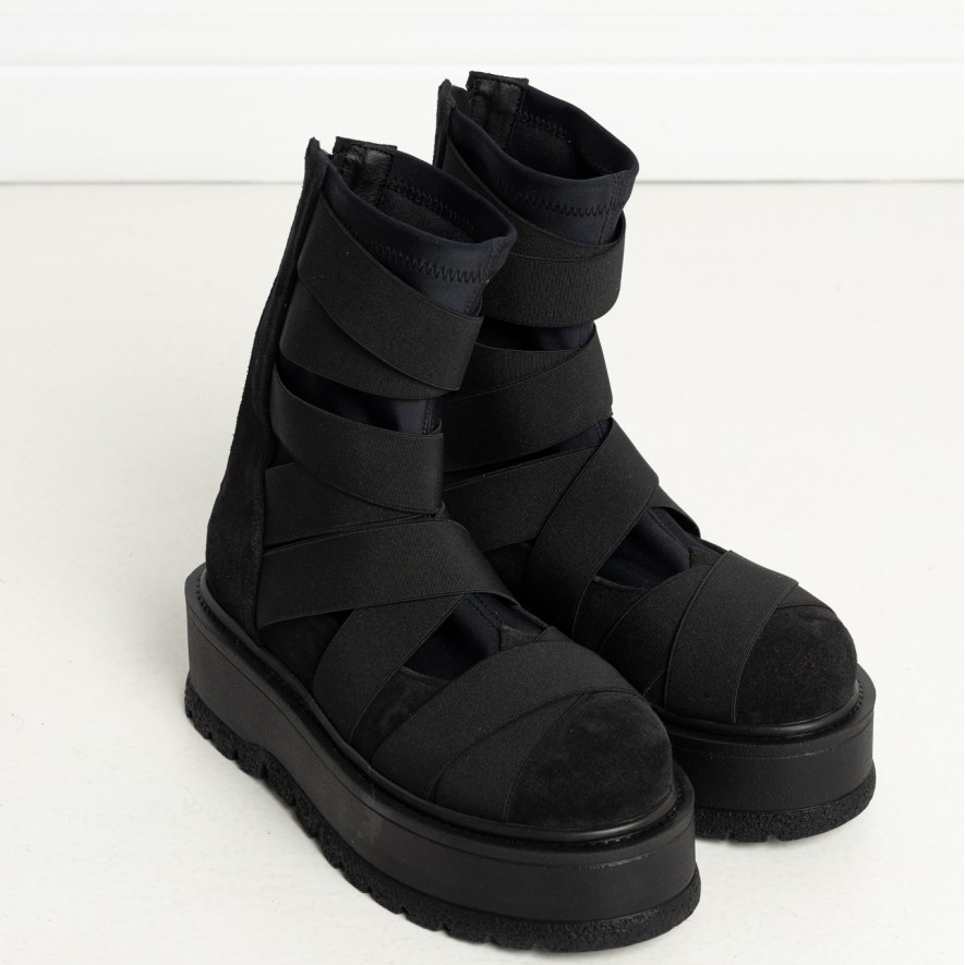         Ghete - Uddy - Velur Black